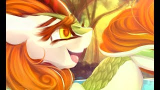 Mlp Speedpaint. Kirin Tale Autumn Blaze. Fan Art
