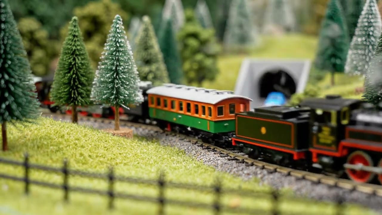 Vintage Steam Train And Asian High Speed Train Asembling And Testing - ASMR FENFA TRAINS