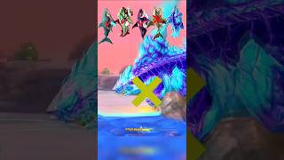 Hungry Shark World Game play Long Jump Testing Noob vs Pro Shark 🦈 King 👑#new #shorts