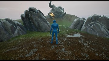 UE5 Stylized Environment test B