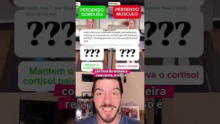 Cortisol, cardio, musculação e perder massa muscular