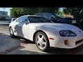 Toyota Supra MKIV Twin Turbo Stock Exhaust vs TRD 2nd Gen Exhaust Sound