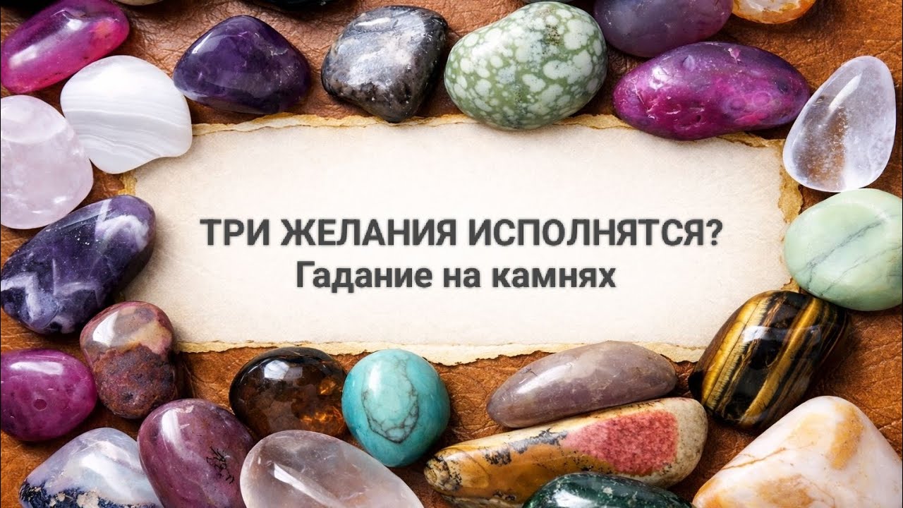 ТРИ ЖЕЛАНИЯ ИСПОЛНЯТСЯ? Гадание на к@мнях 