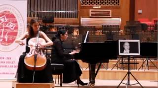 Bujor Hoinic - Cello Concerto - Part Iii - Allegro - Cellist, Elif Unlusoy