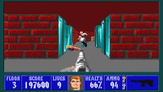 Let's Play Wolfenstein3D 33 - Episode 04 Floor 03