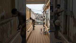 Transformé esta terraza abandonada en un rooftop de lujo con IA 🤯 (antes y después)