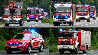 [BUSUNFALL] - EINSATZ für die Feuerwehr DUISBURG | RÜSTZUG & mehr auf Alarmfahrt!