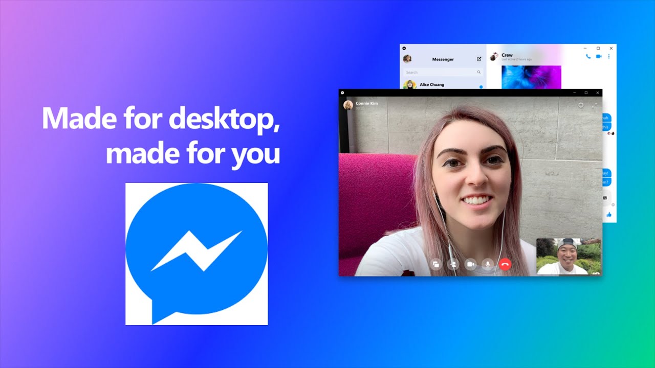 HOW TO DOWNLOAD & INSTALL NEW FACEBOOK MESSENGER DESKTOP ...