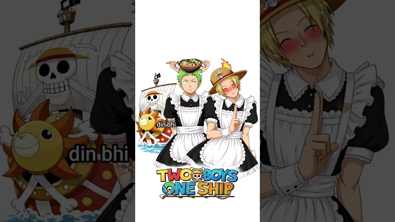 Zoro and Sanji... Secretly a Couple???? #onepiece #anime #naruto