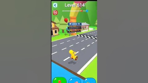 3D shape-shifting#runing#car game level=614#shorts #video