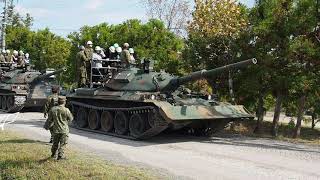 74式戦車　体験搭乗