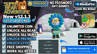 Super Bear Adventure Mod Apk Menu 12.1.3 Terbaru 2025 - Unlimited Money & Unlock Skins Level Max screenshot 3