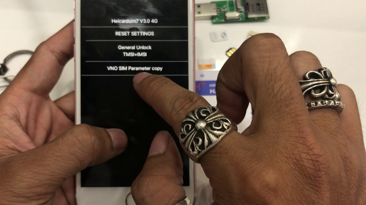 Heicard 3.0 trên iPhone 6s lock Att + sim 4G viettel - YouTube