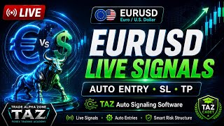 EURUSD Live Signals Entries & Targets, Trade Management | 18th june 2026 | TAZ Cadet