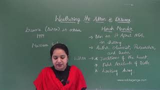 CBSE IX - ENGLISH - WEATHERING THE STORM IN ERSAMA
