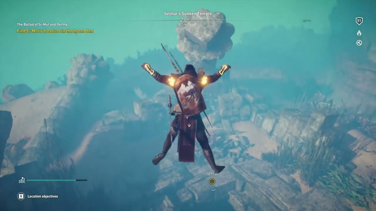 Assassin’s Creed Origins - Pt.110 - Si Mut's trasure hunt 1/2