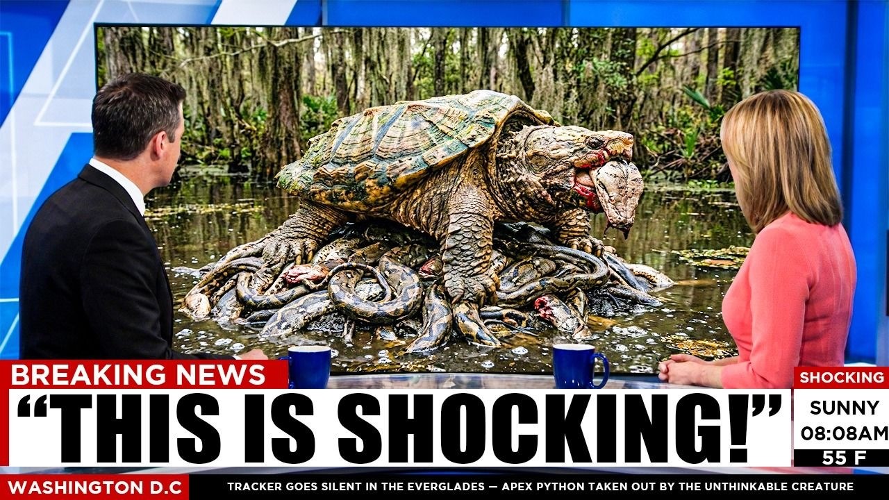 Tracker Goes Silent in the Everglades — Apex Python Taken Out by the Unthinkable Creature