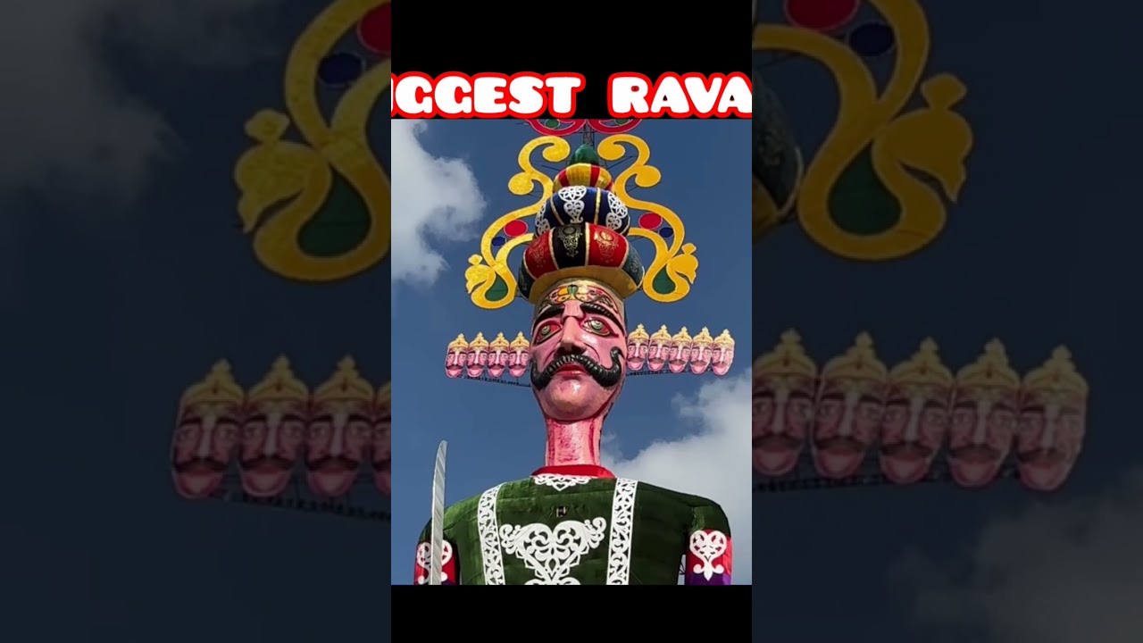 दुनिया का सबसे बड़ा रावण दहन / Biggest Ravan in the world #shorts #ravan #kota