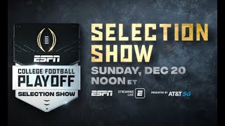 2020 College Football Playoff Selection Show REACTION