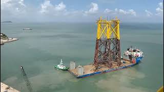 Nng Wind Jacket Offshore Loadout 14-08-2021