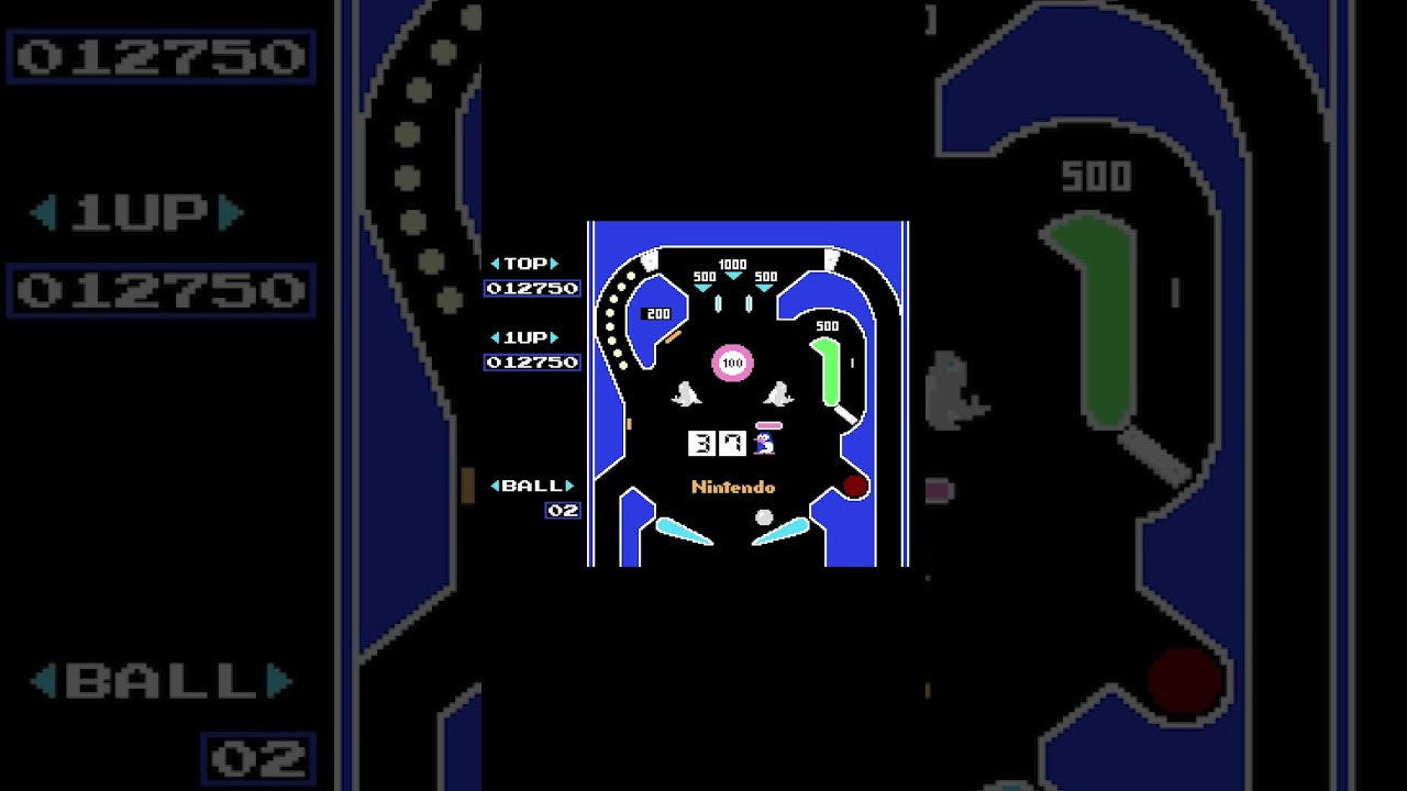 Pinball - NES - 1985 - NINTENDO - 