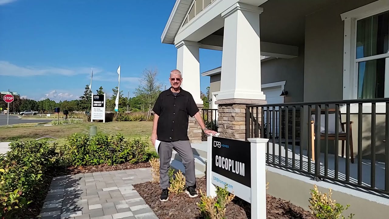 Touring Cocoplum Floorplan- Builder is DRB Homes in Primrose at Longleaf- New Port Richey, Florida