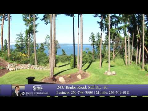 Ocean View Home For Sale On Vancouver Island Video