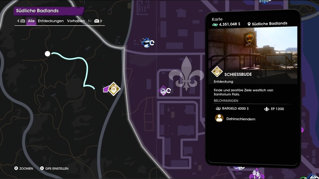 Saints Row Schiessbude Südliche Badlands / Shooting Gallery Southern