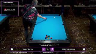 Famous CINDY SLIVA vs CODY JOHNSON - WBCA 8 BALL 2026 - TABLE 2 | EvoSports Net Worth