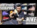 How to paste “SOLE PLUS” to NIKE AIR JORDAN 1【ソールプラス施工方法】