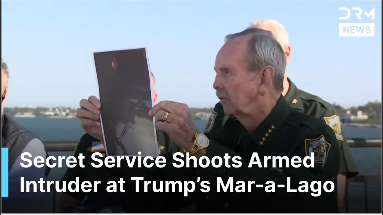 BREAKING NEWS: Armed Man With Shotgun Breaches Trump's Mar-a-Lago, Shot by Secret Service | AC1G