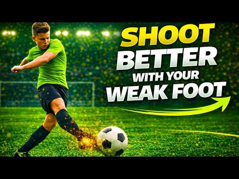How To Shoot Better With Your Weak Foot in Soccer