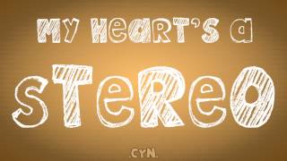Stereo Hearts Typographie Preview