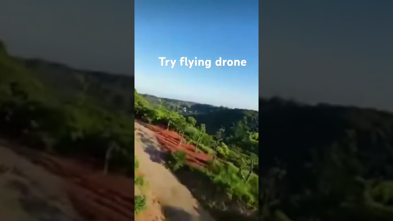 Try Flying drone  