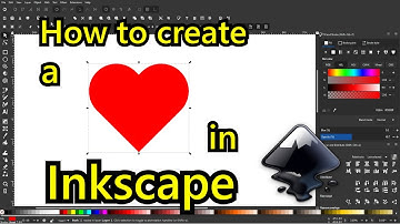 How to create a heart in Inkscape