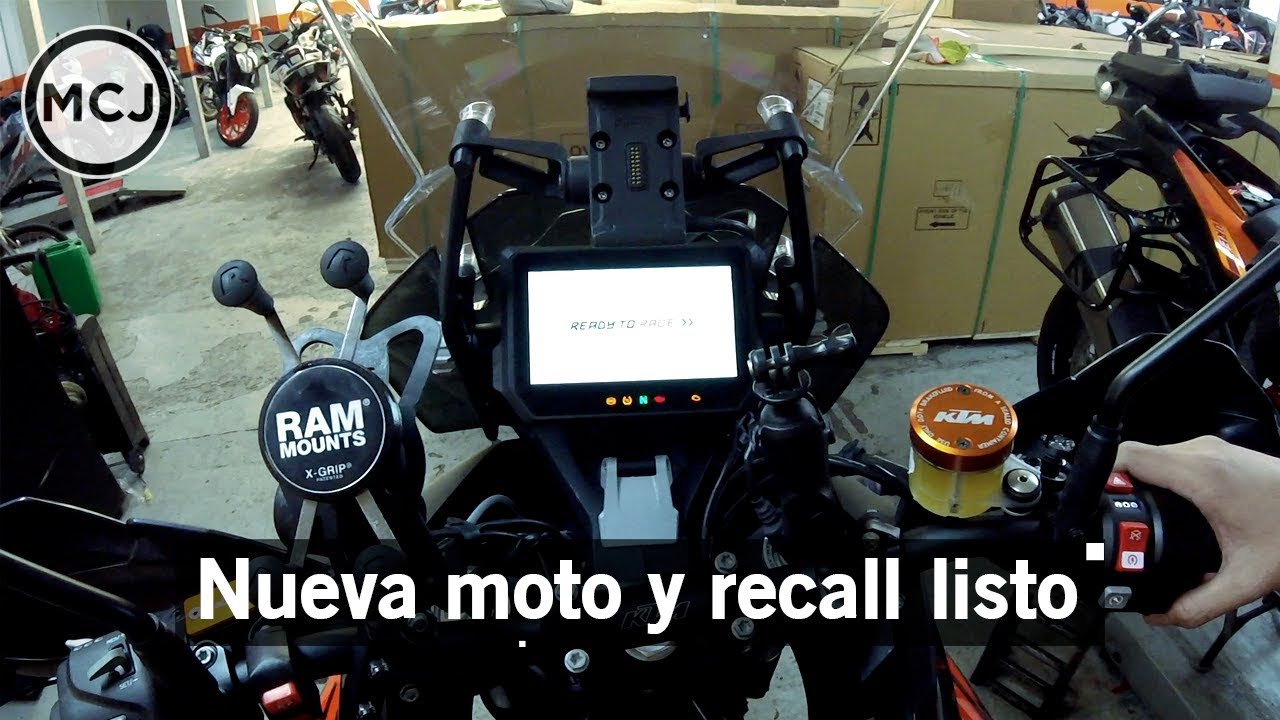 147 Yamaha FJ 09 Tracer recall & KTM 1290 Adventure S - YouTube