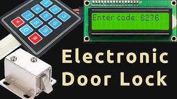 Build Arduino Electronic Lock with Keypad LCD  - RJT389