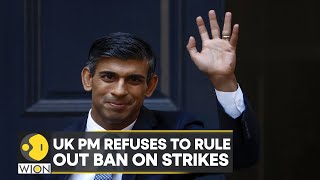 UK PM Rishi Sunak vows 'tough' laws will curb strikes, refuses to rule out ban on strikes | WION