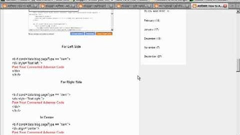 How to Add Adsense Ads Inside Your Blogger Blog Post??
