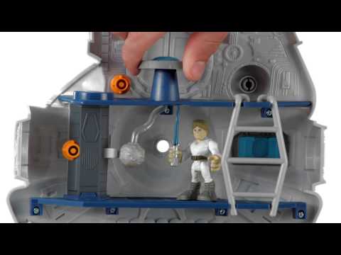 star wars millennium falcon playset