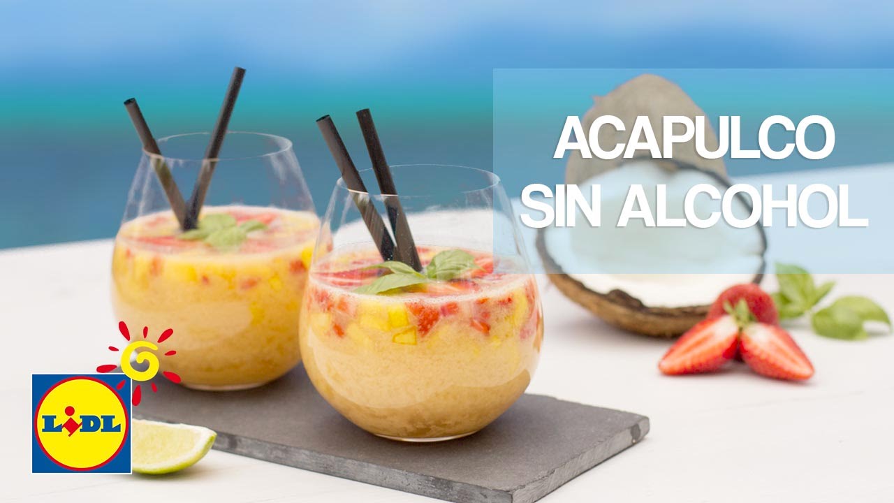 Bebidas faciles de preparar sin alcohol