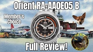 Orient RA-AA0E05 B Neo Classic Sports Automatic Watch Review