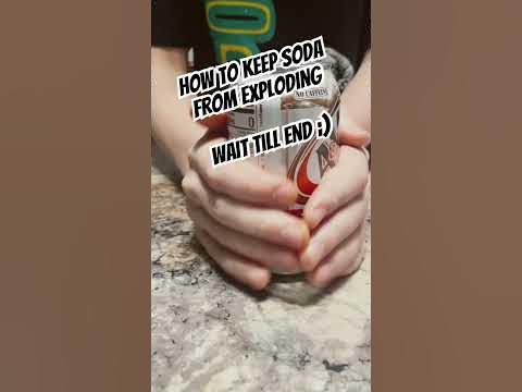 How to prevent soda from exploding #foryou #funny #shorts #viral #fyp # ...