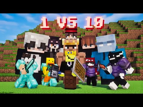 10 MİNECRAFT YOUTUBERINA MEYDAN OKUDUM