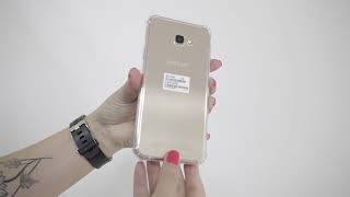 CAPA SAMSUNG J4+ - J4 PLUS TRANSPARENTE COM BORDA ANTI IMPACTO - YouTube
