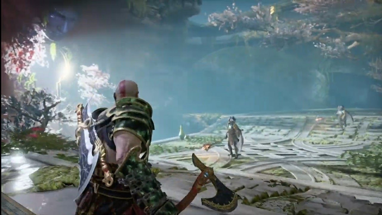 God of war 4 2018 New games + the fly's temple situation (MIST ECHO