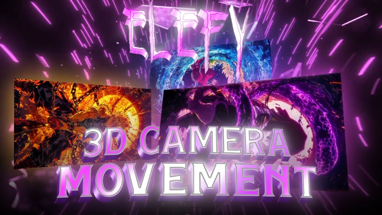 Alight motion tutorial how to make 3d camera movement #anime #elefy # ...