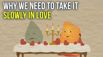 Waarom we het rustig aan moeten doen in de liefde