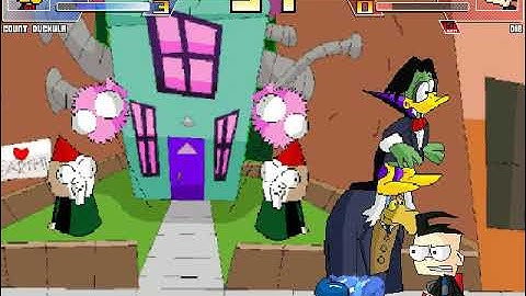 MUGEN battle #2181: Count Duckula vs Dib