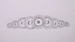 Learn Easy Mehndi Designs/ Heena step by step/ मेहंदी लगाना सीखें / Basic Mehndi Drawing/ Heena . screenshot 3